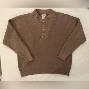 L.L. Bean vintage Henley Sweater
